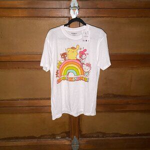 Sanrio HELLO KITTY Choose Kindness T-Shirt MENS L NWT